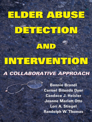 cover image of Elder Abuse Detection and Intervention